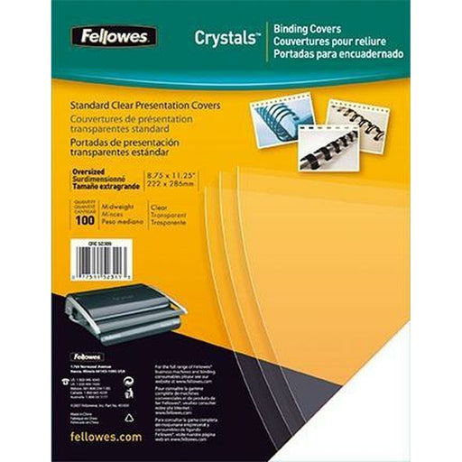 Revestimento Fellowes Crystals A3 100 Unidades Encadernação