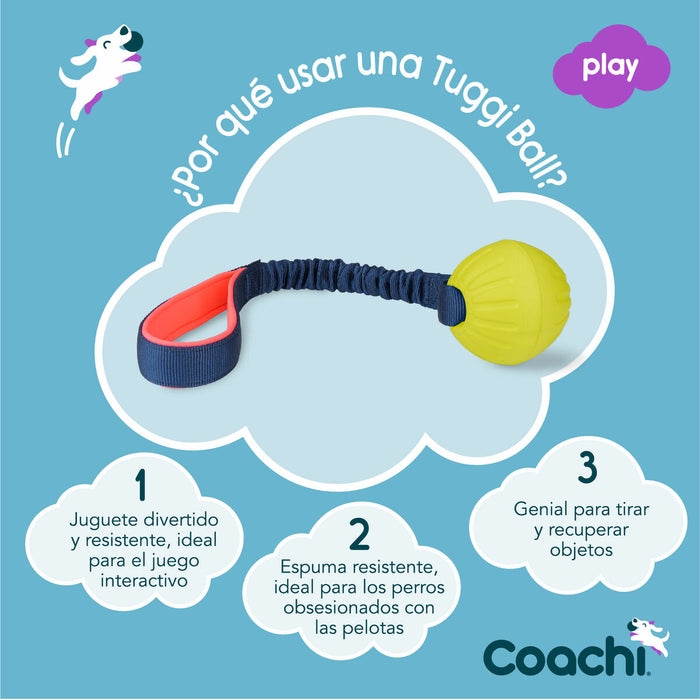 Brinquedo de treino Coachi TUGGI BALL Azul