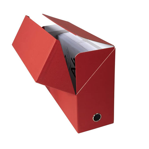 Caixa de Arquivo Exacompta Vermelho A4 (25,5 x 34 cm)