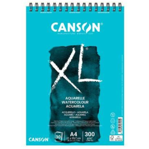 Almofada de desenho Canson XL Aquarelle 20 Folhas A5 Branco 5 Unidades 300 g/m²