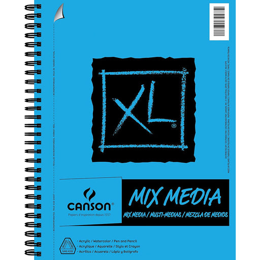 Almofada de desenho Canson XL Mix Media Papel Branco A4 30 Folhas 5 Unidades 300 g/m²