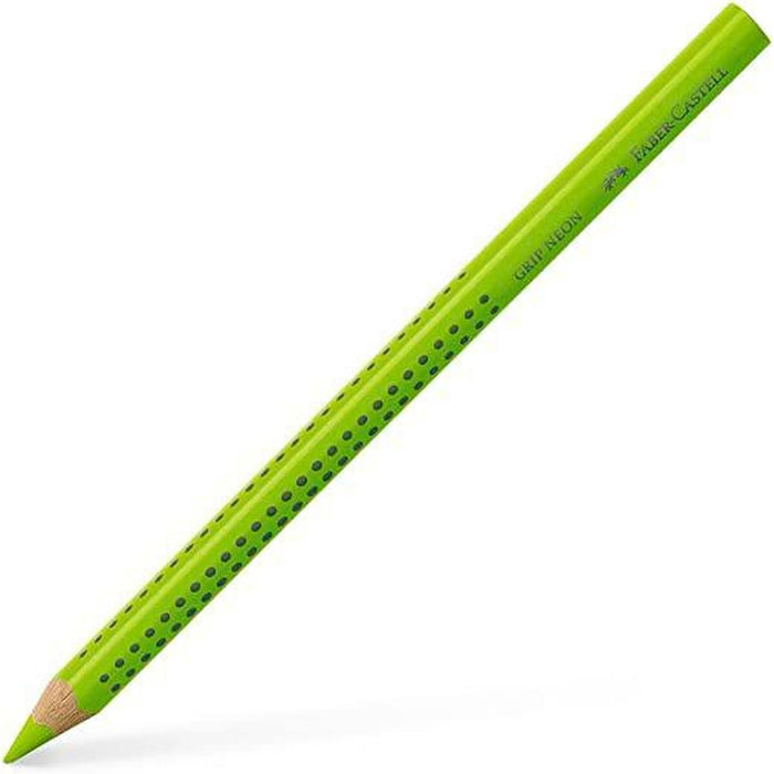 Lápis de cores Faber-Castell Jumbo Verde Claro (12 Unidades)