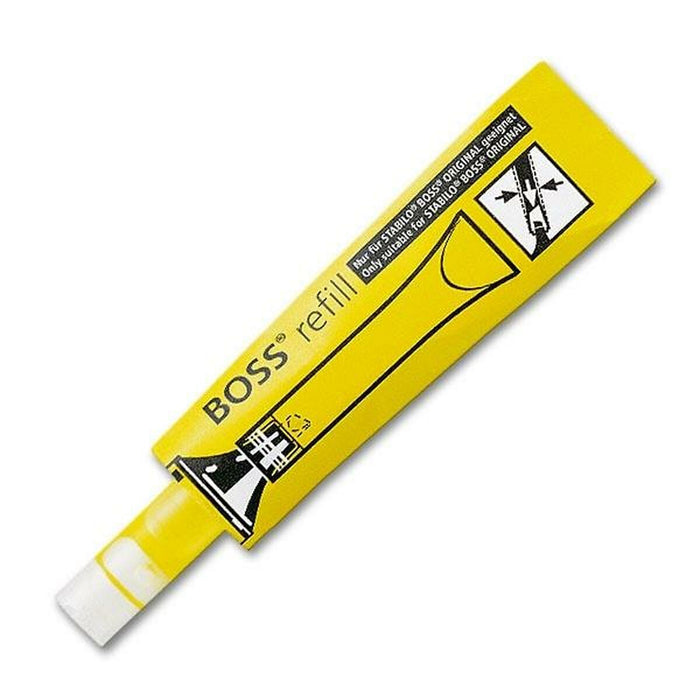 Tinta de recarga Stabilo Boss Marcador Fluorescente Amarelo (20 Unidades)