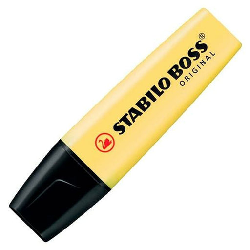 Marcador Fluorescente Stabilo Boss Original Amarelo 10 Peças (10 Unidades) (10 uds)