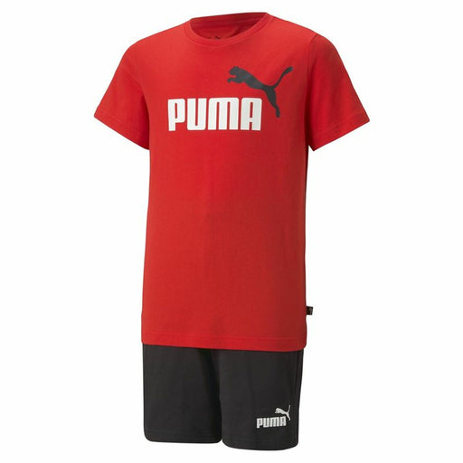 Conjunto Desportivo para Crianças Puma Set For All Time  Vermelho