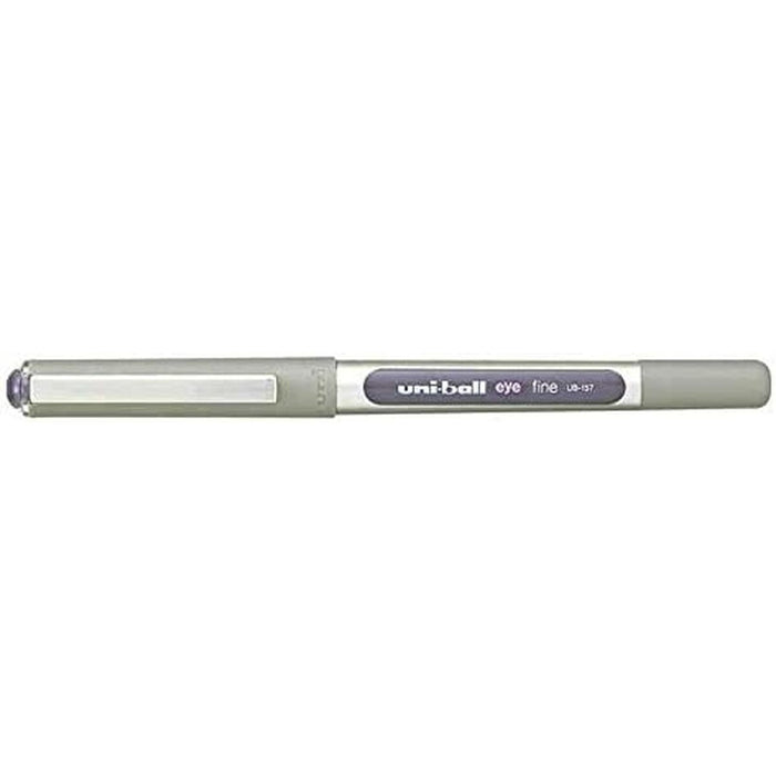 Biros de tinta líquida Uni-Ball Rollerball Eye Fine UB-157 Violeta 12 Unidades