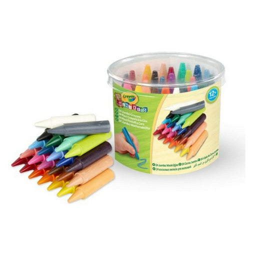 Ceras de cores Crayola 2.0784 Lavável Multicolor (24 pcs)