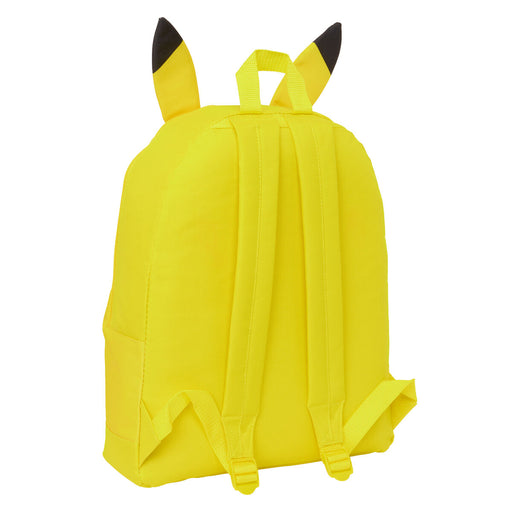 Mochila Escolar Pokémon Amarelo 30 x 40 x 15 cm