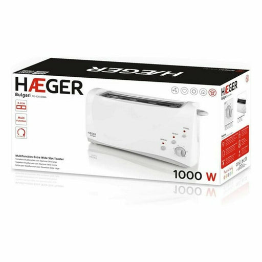Torradeira Haeger TO-100.008A Multifunção 1000 W Branco