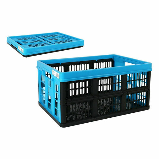 Caixa Dobrável com Alças Tontarelli Voilà Azul 53 x 37 x 27 cm (10 Unidades)