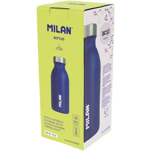 Garrafa Térmica Milan Acid Azul Aço inoxidável 354 ml