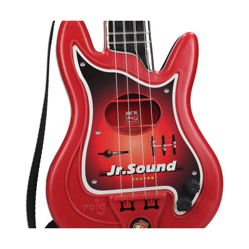 Guitarra Infantil Reig Microfone Vermelho