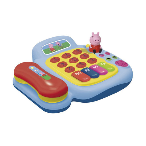 Brinquedo educativo Peppa Pig Telefone Fixo Azul Peppa Pig