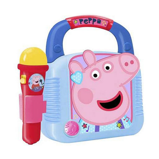 Brinquedo musical Peppa Pig 22 x 23 x 7 cm MP3 Microfone
