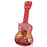 Brinquedo musical Cars Vermelho Guitarra Infantil