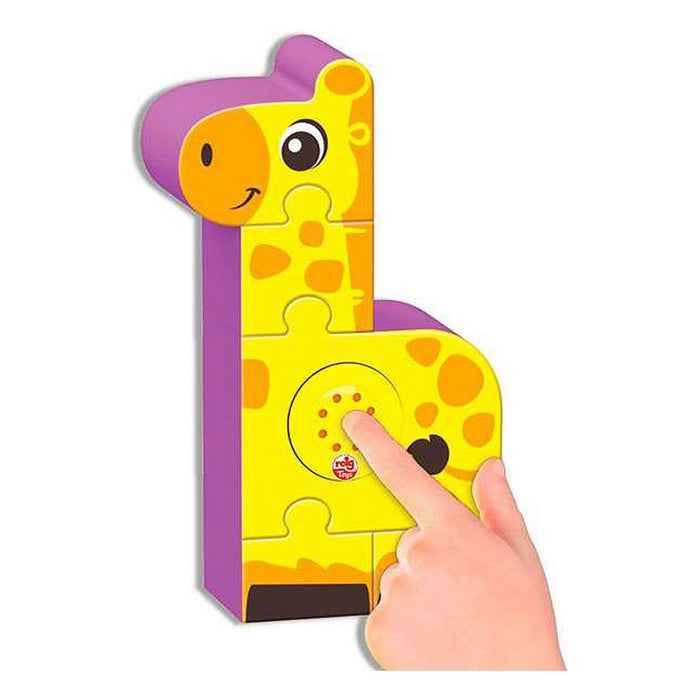 Puzzle Infantil Reig Zoo Blocks 22 Peças
