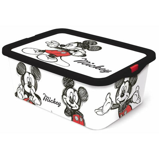 Caixa de Armazenamento Mickey Mouse Fancy 13 L Polipropileno