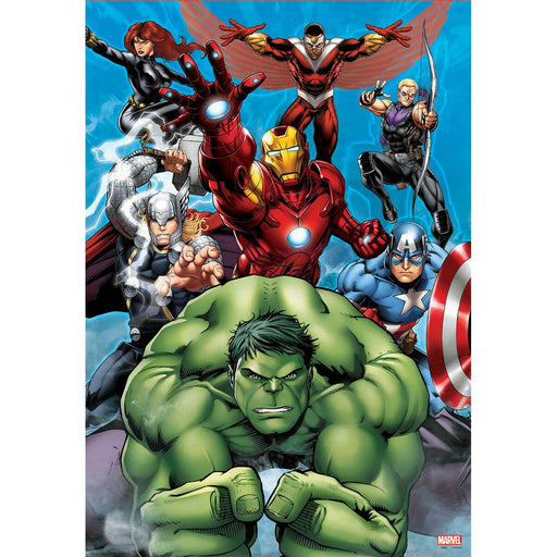 Puzzle   The Avengers Super Heroes         200 Peças 40 x 28 cm