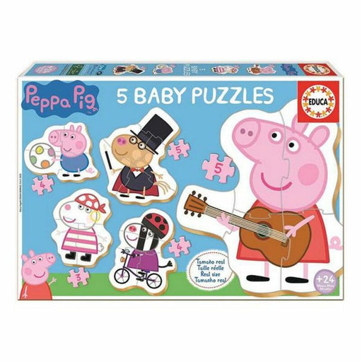 Set de 5 Puzzles   Peppa Pig Baby