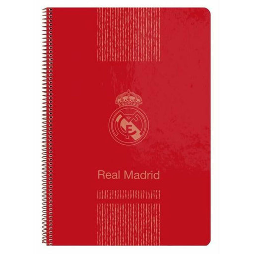 Caderno de Argolas Real Madrid C.F. Vermelho A4