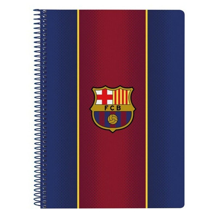 Caderno de Argolas F.C. Barcelona A5 Grená Azul Marinho