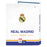 Pasta com argolas Real Madrid C.F. Azul Branco A4