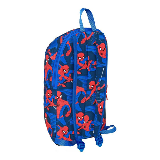 Mochila Casual Spider-Man Great power Azul Vermelho 22 x 39 x 10 cm