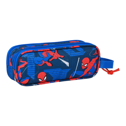Bolsa Escolar Spiderman Great power Azul Vermelho 21 x 8 x 6 cm