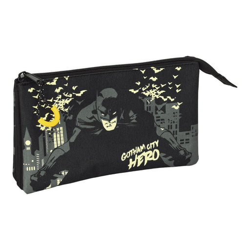 Bolsa Escolar Batman Hero Preto (22 x 12 x 3 cm)