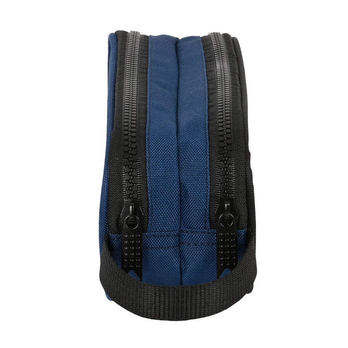 Bolsa Escolar BlackFit8 Urban Preto Azul Marinho (21 x 8 x 6 cm)