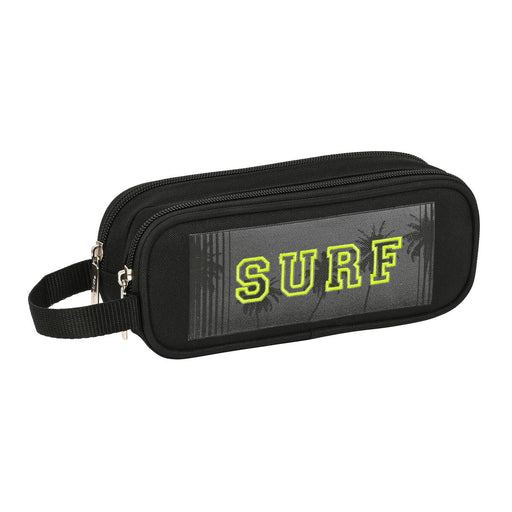 Bolsa Escolar Safta Surf Preto (21 x 8 x 6 cm)
