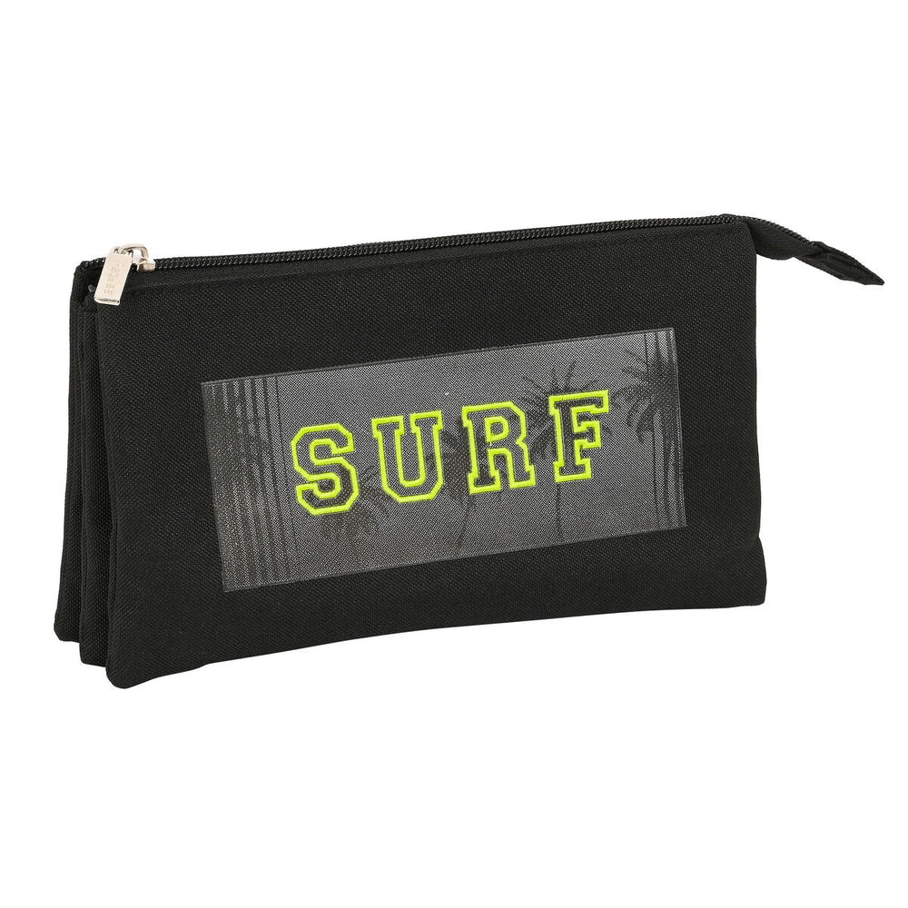 Bolsa Escolar Safta Surf Preto (22 x 12 x 3 cm)
