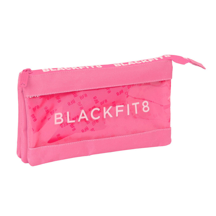 Bolsa Escolar BlackFit8 Glow up Cor de Rosa (22 x 12 x 3 cm)