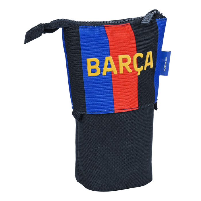 Estojo Cálice F.C. Barcelona Grená Azul Marinho (8 x 19 x 6 cm)