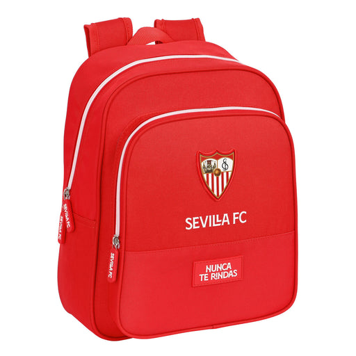 Mochila Escolar Sevilla Fútbol Club Vermelho (28 x 34 x 10 cm)