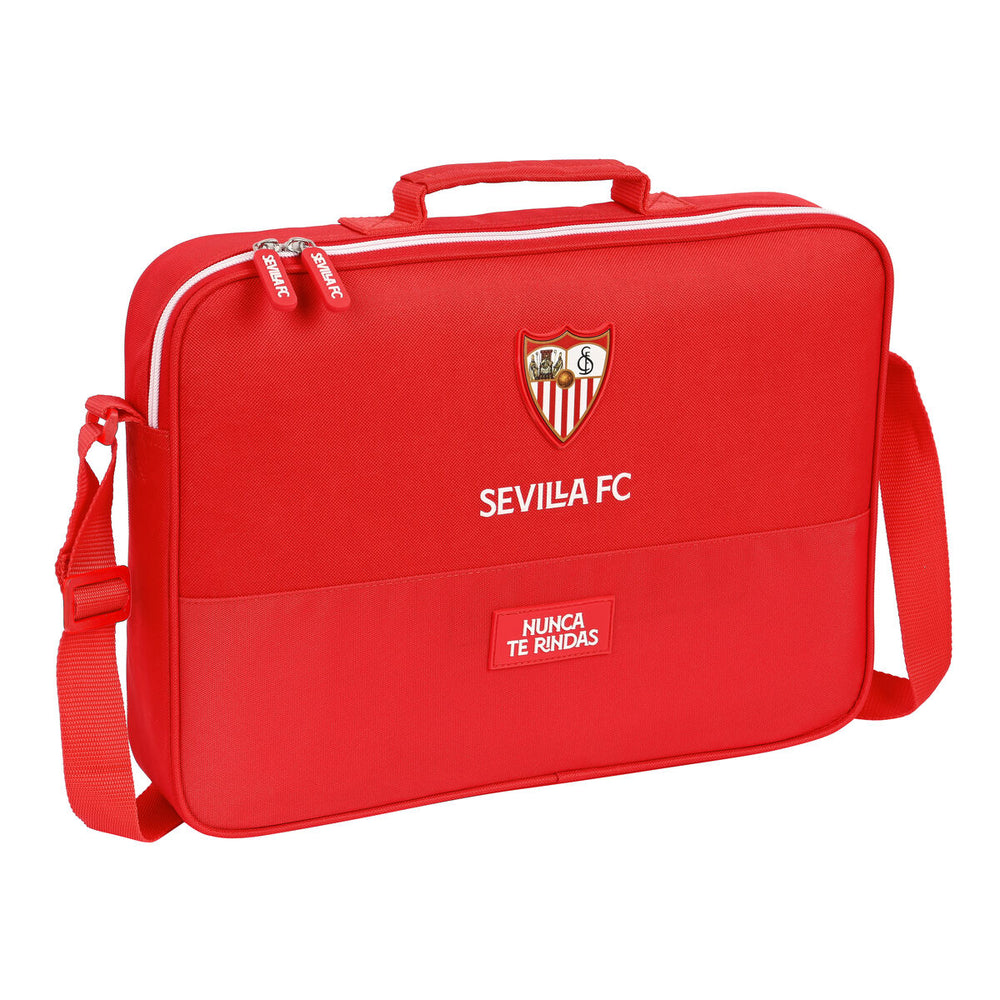 Pasta Escolar Sevilla Fútbol Club Vermelho (38 x 28 x 6 cm)