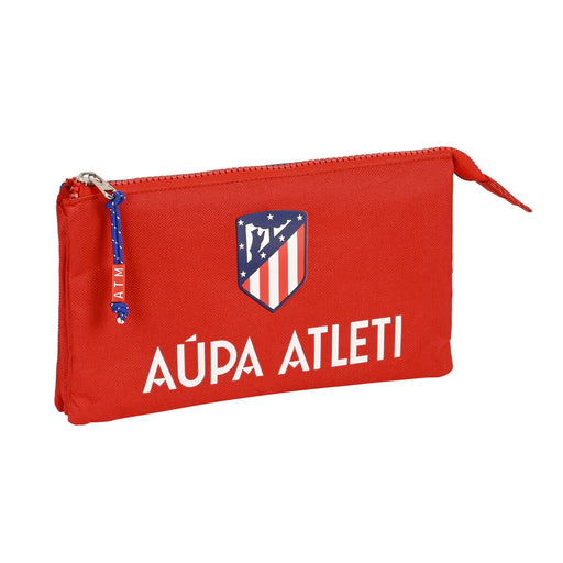 Bolsa Escolar Atlético Madrid Vermelho Azul Marinho (22 x 12 x 3 cm)