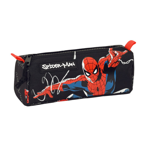 Bolsa Escolar Spiderman Hero Preto (21 x 8 x 7 cm)