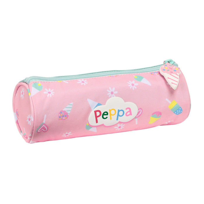 Bolsa Escolar Peppa Pig Ice cream Cor de Rosa Menta 20 x 7 x 7 cm