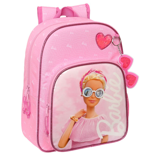 Mochila Infantil Barbie Girl Cor de Rosa 26 x 34 x 11 cm