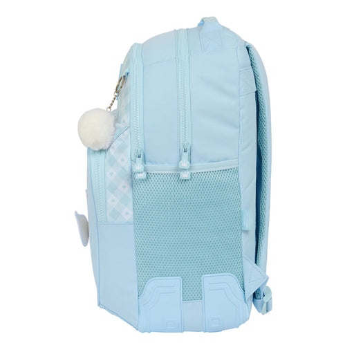 Mochila Escolar Glow Lab Cisnes Azul 32 x 42 x 15 cm