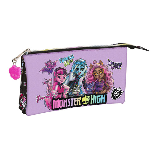 Malas para tudo duplas Monster High Creep Preto 22 x 12 x 3 cm