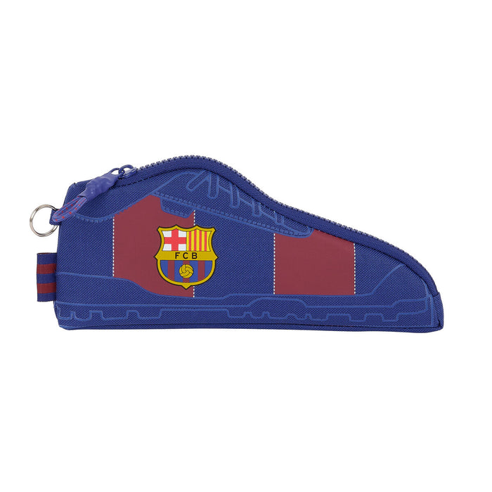 Estojo F.C. Barcelona Vermelho Azul Marinho 24 x 10 x 2 cm