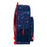 Mochila Escolar Spider-Man Neon Azul Marinho 33 x 42 x 14 cm