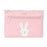 Bolsa Escolar Safta Bunny Coelho Cor de Rosa 23 x 16 x 3 cm