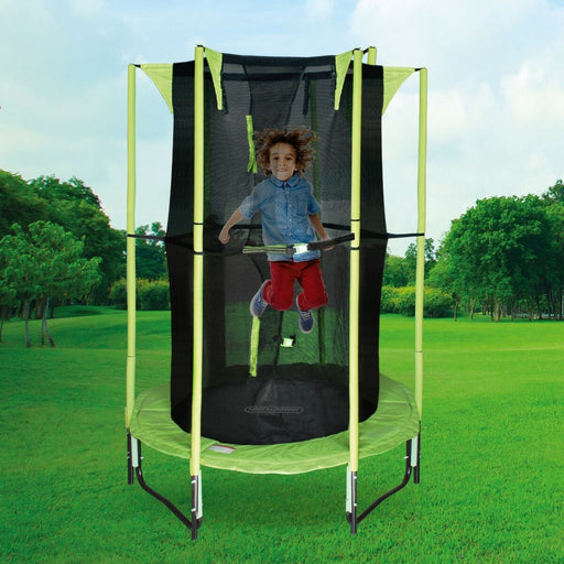 Cama Elástica Infantil com Rede de Segurança Aktive 122 x 184 x 122 cm