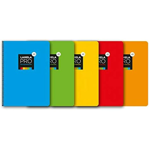 Caderno Lamela Multicolor 100 Folhas Din A4 (5 Unidades)