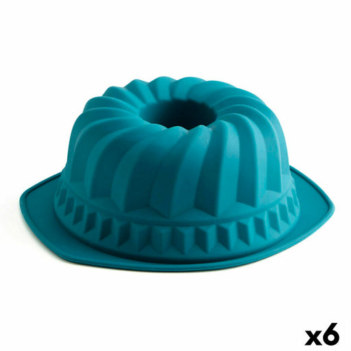 Molde Desmontável Quid Silik One Azul Plástico (24,3 x 28,4 cm) (Pack 6x)