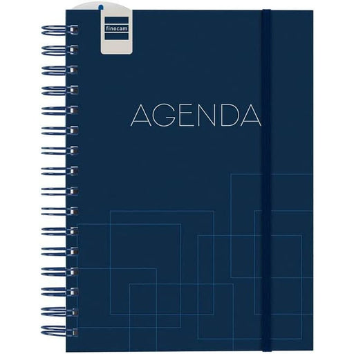 Agenda Finocam Institut 2023-2024 15,5 x 21,5 cm Azul Quarto