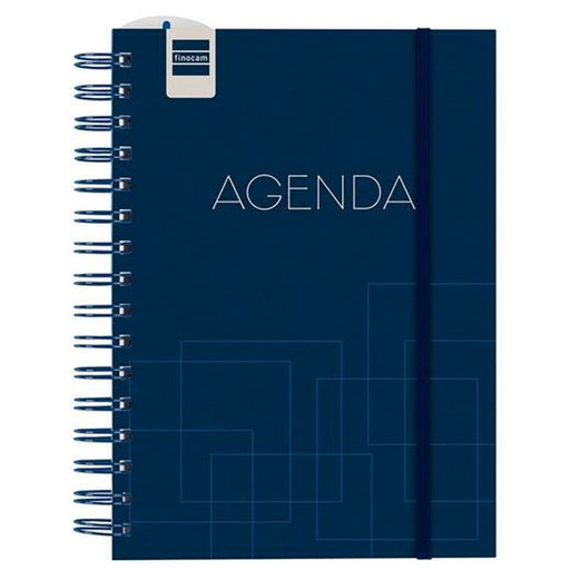 Agenda Finocam Institut 2023-2024 15,5 x 21,5 cm Azul Quarto